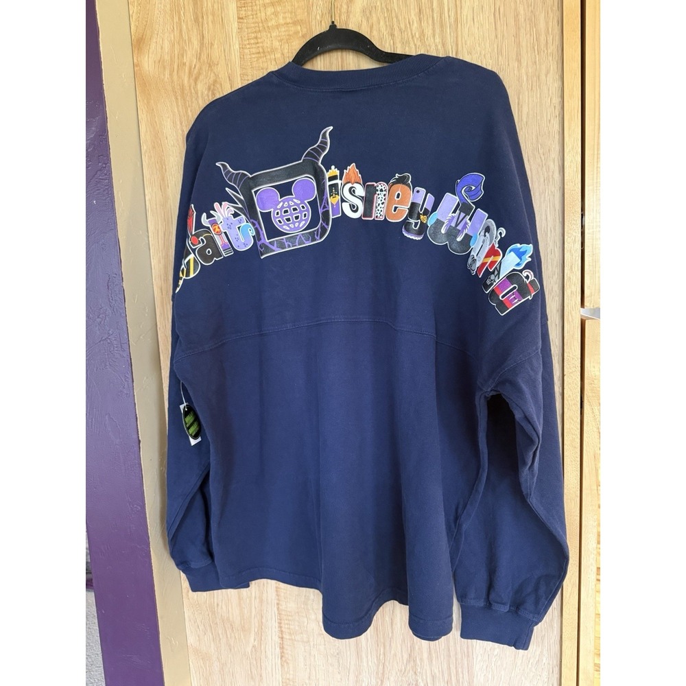 Disney Parks Villains Walt Disney World Spirit Jersey Adult Medium NWT